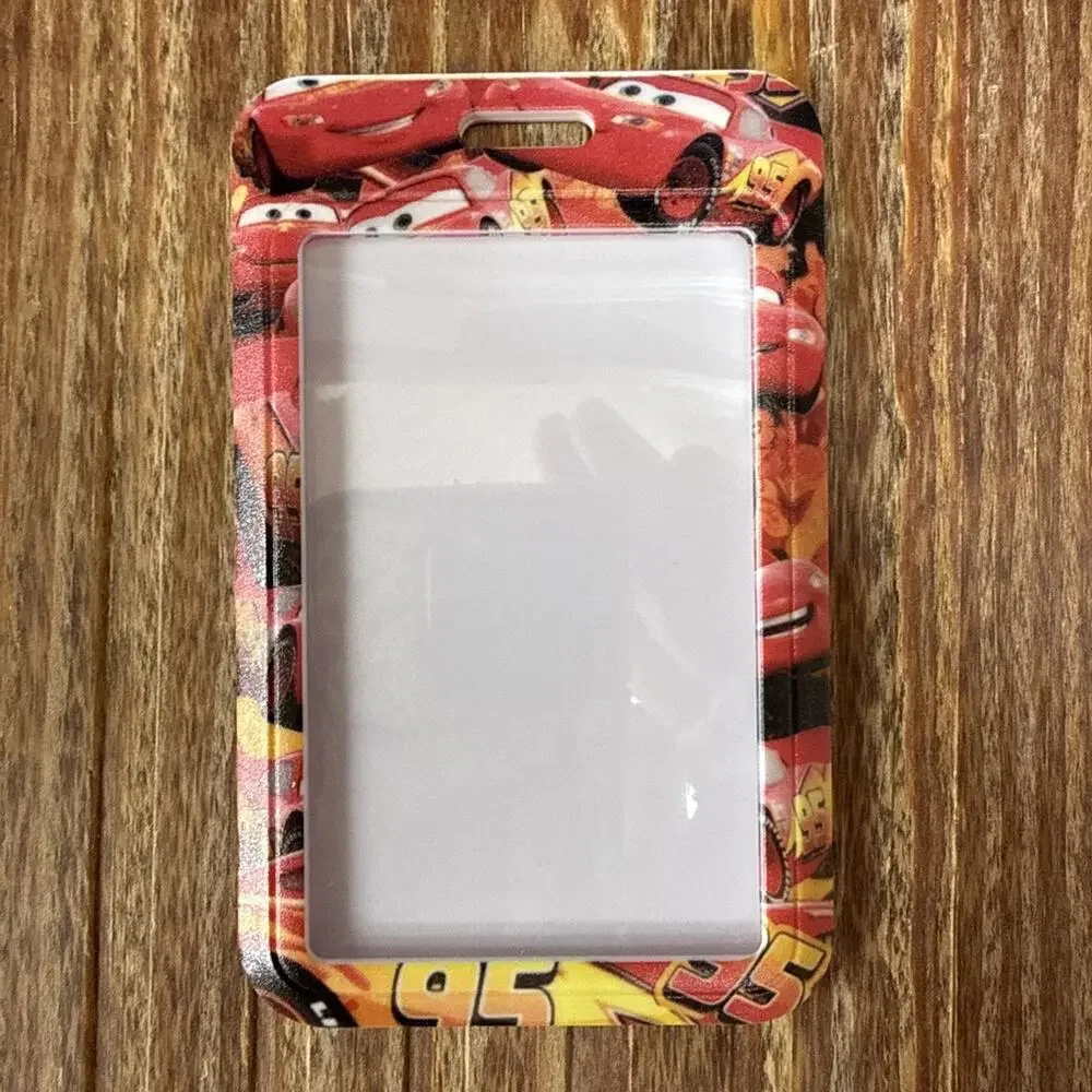 Cars Lightning McQueen Badge ID Holder